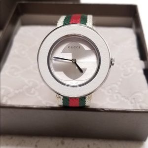Gucci Watch with Interchangeable Bands and Face